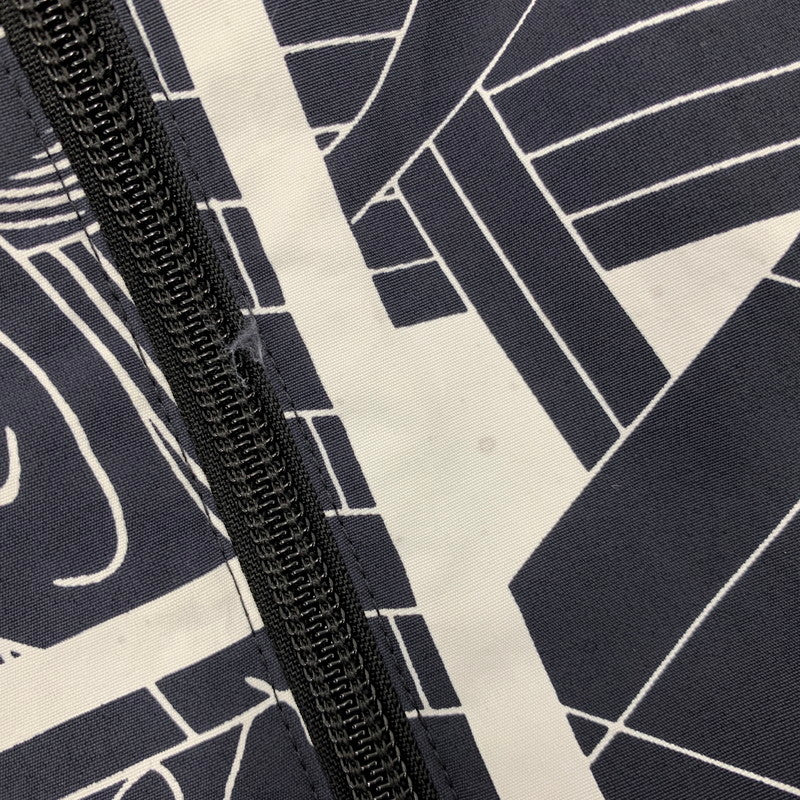 【中古品】【メンズ】 adidas アディダス GN3333 P.KYLE AOP WINDBREAKER パトリック カイル ウインドブレーカー アウター 148-250917-cs-24-izu サイズ：O カラー：ブラック/ホワイト 万代Net店