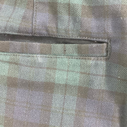 【中古品】【メンズ】 坩堝 TARTAN EASY PANTS 158-260313-WA-04-iwa サイズ：M カラー：ダークグリーン系 万代Net店