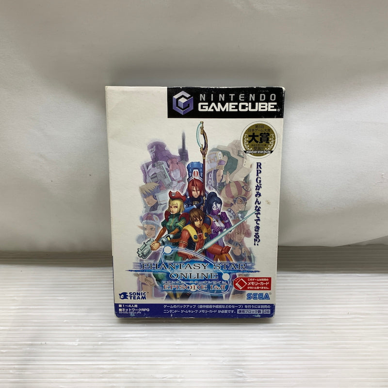 【現状渡し品】 GC ファンタシースターオンライン　エピソード1＆2 023-260517-MS-04-min 万代Net店