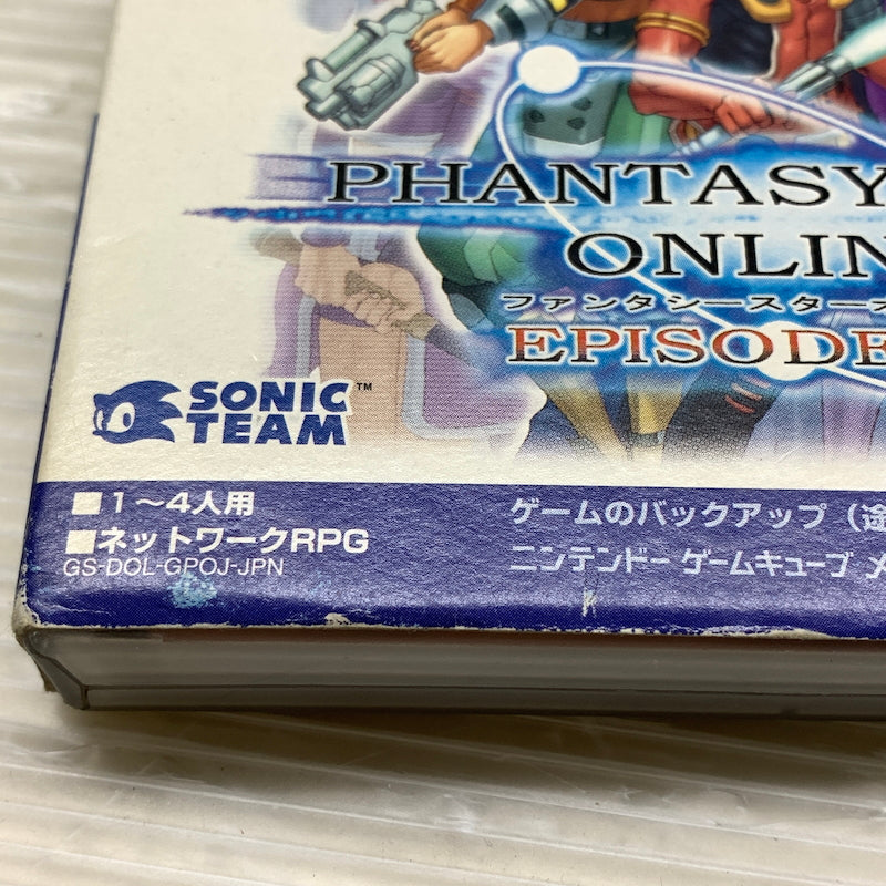 【現状渡し品】 GC ファンタシースターオンライン　エピソード1＆2 023-260517-MS-04-min 万代Net店