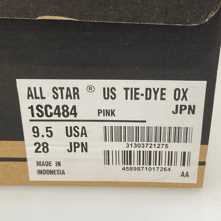 【中古美品】【メンズ】 CONVERSE コンバース CONVERSE 1SC484 ALL STAR スニーカー ピンク タイダイ 162-251206-WA-08-iwa サイズ：28cm カラー：PINK 万代Net店