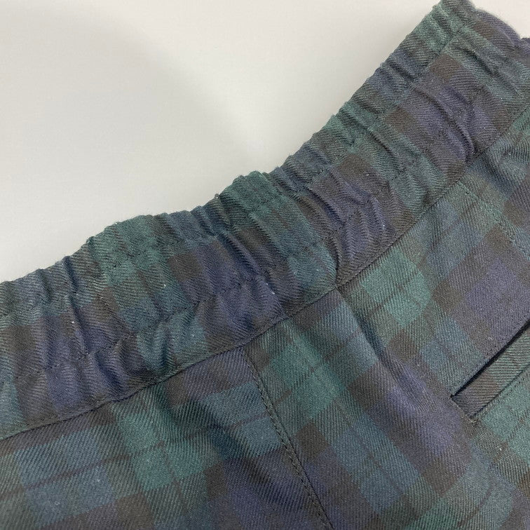 【中古品】【メンズ】 坩堝 TARTAN EASY PANTS 158-260313-WA-04-iwa サイズ：M カラー：ダークグリーン系 万代Net店