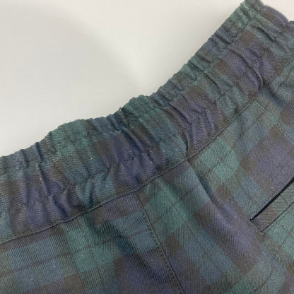 【中古品】【メンズ】 坩堝 TARTAN EASY PANTS 158-260313-WA-04-iwa サイズ：M カラー：ダークグリーン系 万代Net店