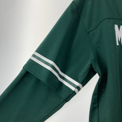 【中古品】【メンズ】  MLVINCE/LAYERED L メルビンス レイヤード ロングスリーブ フットボールシャツ S FOOTBALL SHIRT GREEN 142-250225-OR-01-iwa サイズ：XL カラー：グリーン系 万代Net店