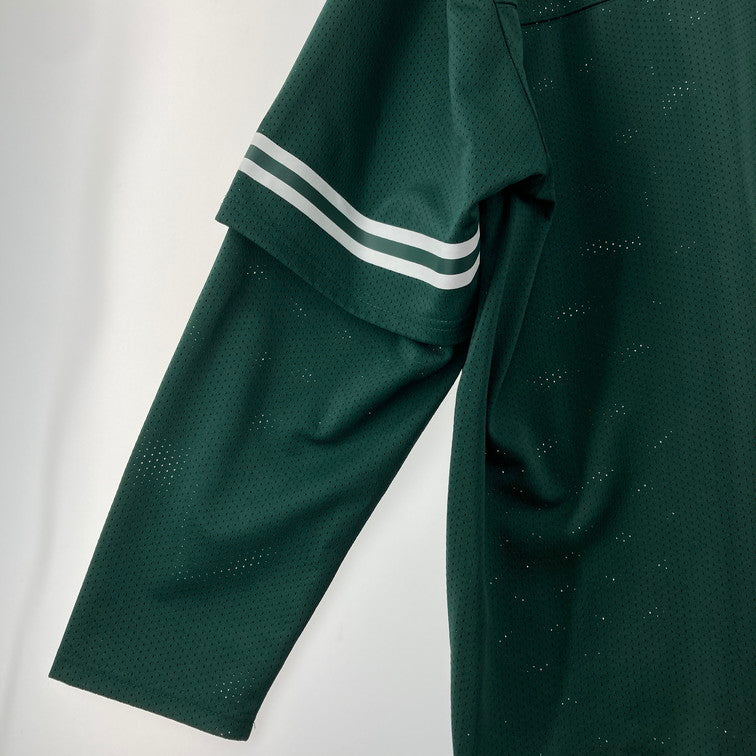 【中古品】【メンズ】  MLVINCE/LAYERED L メルビンス レイヤード ロングスリーブ フットボールシャツ S FOOTBALL SHIRT GREEN 142-250225-OR-01-iwa サイズ：XL カラー：グリーン系 万代Net店