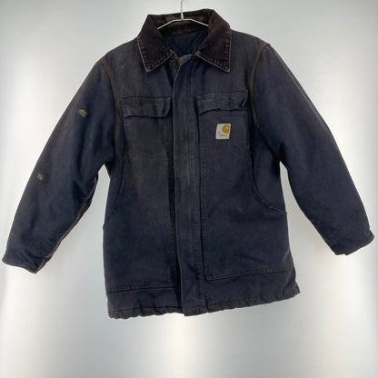 【現状渡し品】【メンズ】 Carhartt カーハート カバーオールジャケット カバーオール ヴィンテージ 147-250225-OR-02-iwa カラー：紺色/ネイビー系 万代Net店