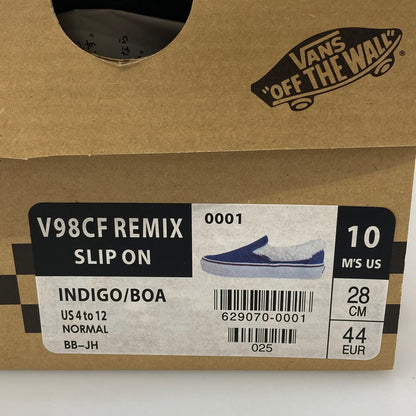 【中古美品】【メンズ】 VANS バンズ V98CF REMIX スニーカー 162-251207-WA-05-iwa サイズ：28cm カラー：INDIGO/BOA 万代Net店