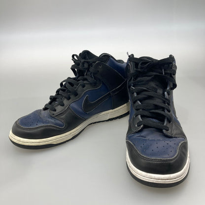 【現状渡し品】【メンズ】 NIKE ナイキ DJ0383-400 DUNK HI / F フラグメントデザイン スニーカー 本体のみ（箱なし） 160-251207-WA-06-iwa サイズ：26.5cm カラー：ミッドナイトネイビー ブラック ホワイト 万代Net店