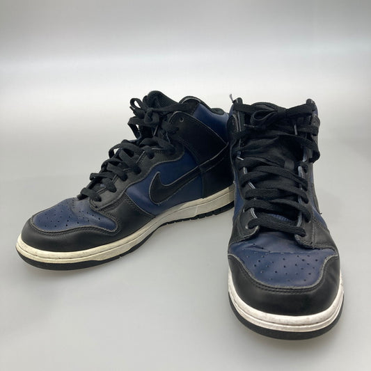 【現状渡し品】【メンズ】 NIKE ナイキ DJ0383-400 DUNK HI / F フラグメントデザイン スニーカー 本体のみ（箱なし） 160-251207-WA-06-iwa サイズ：26.5cm カラー：ミッドナイトネイビー ブラック ホワイト 万代Net店