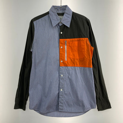 【中古品】【メンズ】 BLACK＆BLUE 115S06 シャツ 140-260314-WA-01-iwa サイズ：2 万代Net店