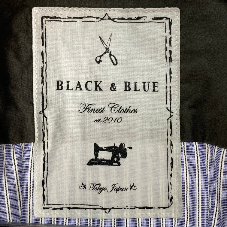 【中古品】【メンズ】 BLACK＆BLUE 115S06 シャツ 140-260314-WA-01-iwa サイズ：2 万代Net店