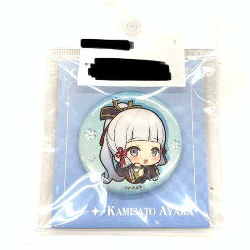 【未使用品】 miHoYo 原神 ちびキャラ 缶バッジ 第六弾Genshin 神里綾華 052-260924-mo-01-fur 万代Net店