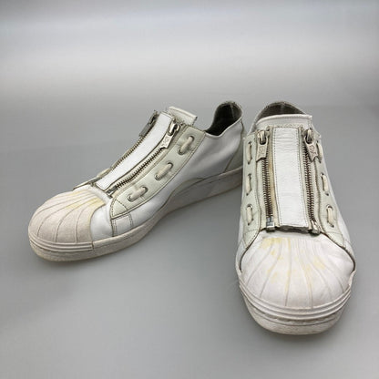【中古品】【メンズ】 adidas アディダス Y-3 CG3210 SUPER ZIP WHITE スニーカー 本体のみ（箱なし） 161-251207-WA-07-iwa サイズ：26.5 カラー：ホワイト 万代Net店