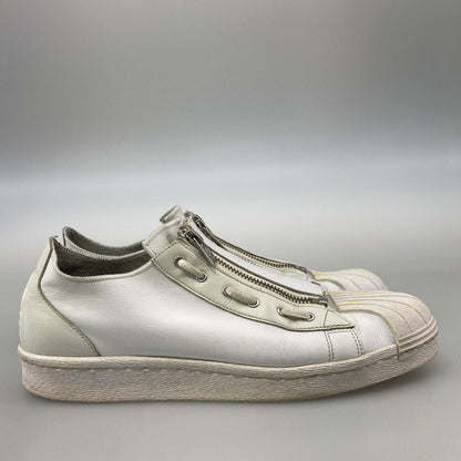 【中古品】【メンズ】 adidas アディダス Y-3 CG3210 SUPER ZIP WHITE スニーカー 本体のみ（箱なし） 161-251207-WA-07-iwa サイズ：26.5 カラー：ホワイト 万代Net店