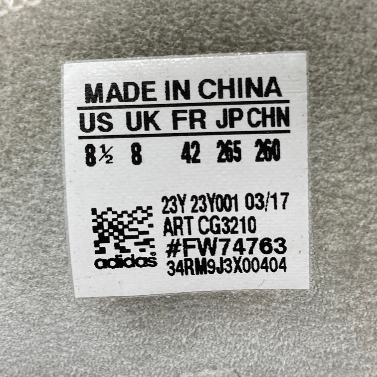 【中古品】【メンズ】 adidas アディダス Y-3 CG3210 SUPER ZIP WHITE スニーカー 本体のみ（箱なし） 161-251207-WA-07-iwa サイズ：26.5 カラー：ホワイト 万代Net店