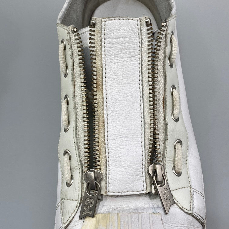 【中古品】【メンズ】 adidas アディダス Y-3 CG3210 SUPER ZIP WHITE スニーカー 本体のみ（箱なし） 161-251207-WA-07-iwa サイズ：26.5 カラー：ホワイト 万代Net店