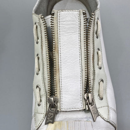【中古品】【メンズ】 adidas アディダス Y-3 CG3210 SUPER ZIP WHITE スニーカー 本体のみ（箱なし） 161-251207-WA-07-iwa サイズ：26.5 カラー：ホワイト 万代Net店