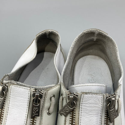 【中古品】【メンズ】 adidas アディダス Y-3 CG3210 SUPER ZIP WHITE スニーカー 本体のみ（箱なし） 161-251207-WA-07-iwa サイズ：26.5 カラー：ホワイト 万代Net店