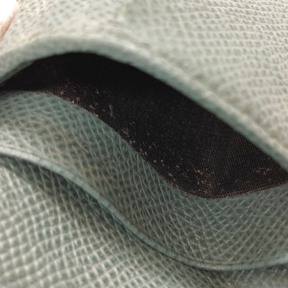 【現状渡し品】【メンズ/レディース】 BVLGARI ブルガリ 285216 二つ折り財布 コンパクトウォレット レザー 181-250704-rs-07-fur カラー：ブルー・グレー系 万代Net店