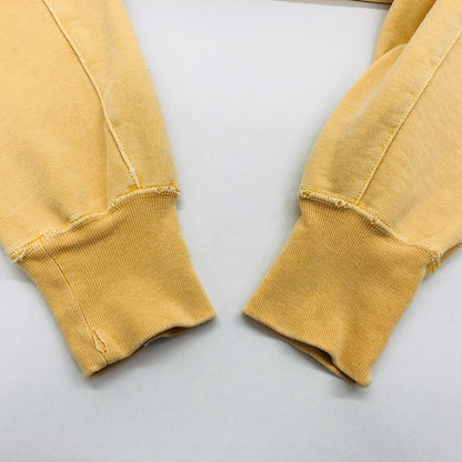 【現状渡し品】【メンズ】 REMI RELIEF レミレリーフ ロゴスウェット トレーナー 長袖 トップス 140-250305-hn-03-fur サイズ：M カラー：イエロー 万代Net店