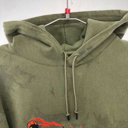 【中古品】【メンズ】 NIKE ナイキ × トラヴィススコット TRAVIS SCOTT CN3422-222 JORDAN WASHED SUEDE HOODIE フードジャケット パーカー  148-250225-OR-04-iwa サイズ：M カラー：カーキ系 万代Net店