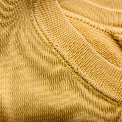 【現状渡し品】【メンズ】 REMI RELIEF レミレリーフ ロゴスウェット トレーナー 長袖 トップス 140-250305-hn-03-fur サイズ：M カラー：イエロー 万代Net店