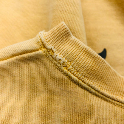 【現状渡し品】【メンズ】 REMI RELIEF レミレリーフ ロゴスウェット トレーナー 長袖 トップス 140-250305-hn-03-fur サイズ：M カラー：イエロー 万代Net店