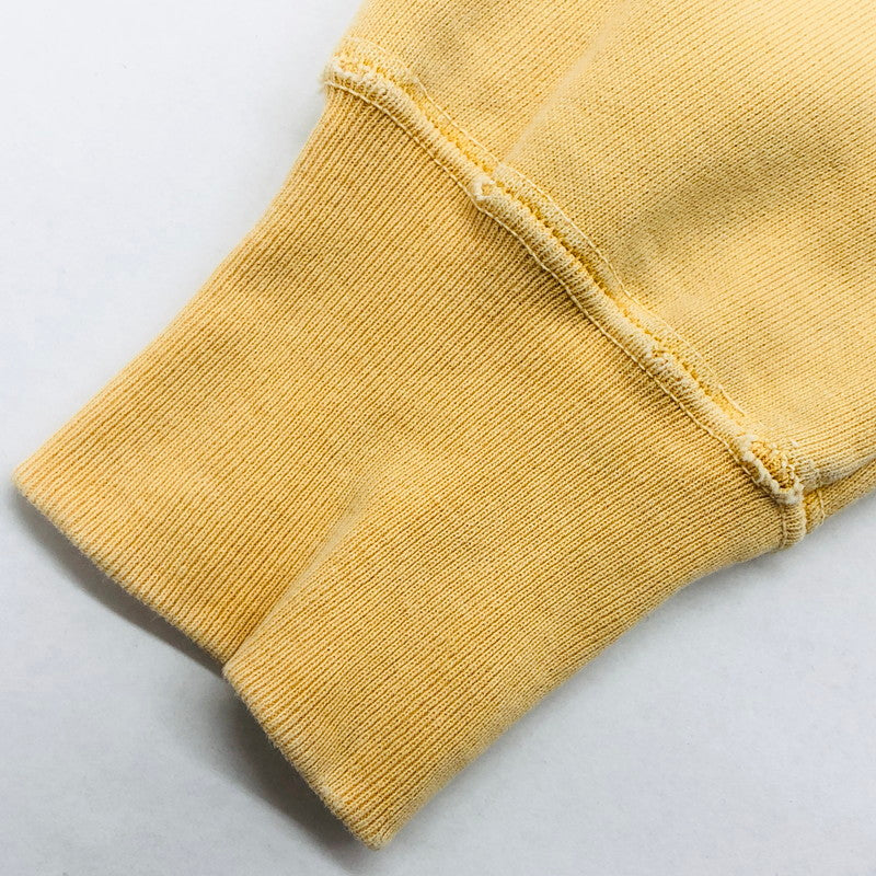 【現状渡し品】【メンズ】 REMI RELIEF レミレリーフ ロゴスウェット トレーナー 長袖 トップス 140-250305-hn-03-fur サイズ：M カラー：イエロー 万代Net店