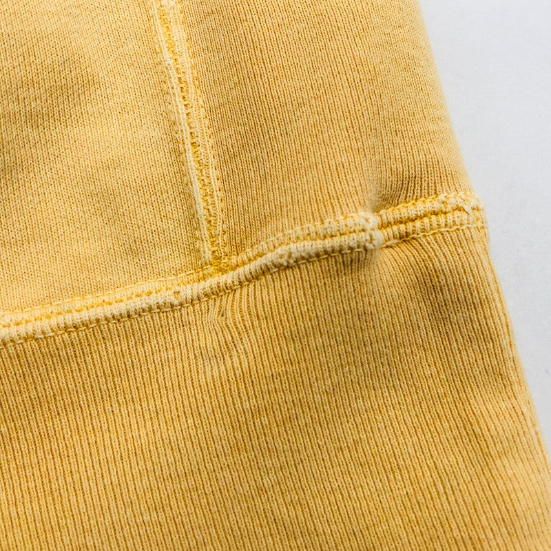 【現状渡し品】【メンズ】 REMI RELIEF レミレリーフ ロゴスウェット トレーナー 長袖 トップス 140-250305-hn-03-fur サイズ：M カラー：イエロー 万代Net店