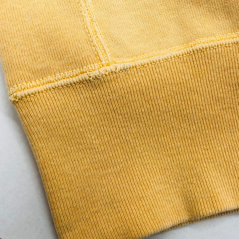 【現状渡し品】【メンズ】 REMI RELIEF レミレリーフ ロゴスウェット トレーナー 長袖 トップス 140-250305-hn-03-fur サイズ：M カラー：イエロー 万代Net店