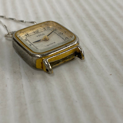 【中古品】【メンズ/レディース】 HIDAKA ヒダカ HDK-NE09 TINY WATCH NECKLACE タイニー ウォッチ ネックレス アクセサリー 192-260515-cs-07-izu サイズ：OS カラー：シルバー×ゴールド 万代Net店