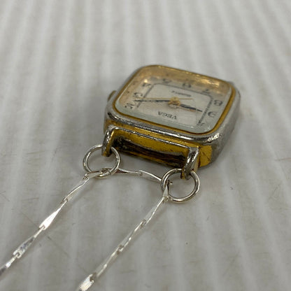 【中古品】【メンズ/レディース】 HIDAKA ヒダカ HDK-NE09 TINY WATCH NECKLACE タイニー ウォッチ ネックレス アクセサリー 192-260515-cs-07-izu サイズ：OS カラー：シルバー×ゴールド 万代Net店