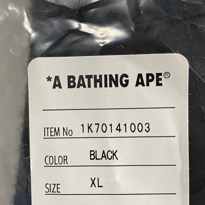 【中古美品】【メンズ】 A BATHING APE アベイシングエイプ 001HJK701003M SHARK MA-1 LOOSE JACKET シャーク エムエーワン ルーズ ジャケット アウター 142-260515-cs-20-izu サイズ：XL カラー：ブラック 万代Net店