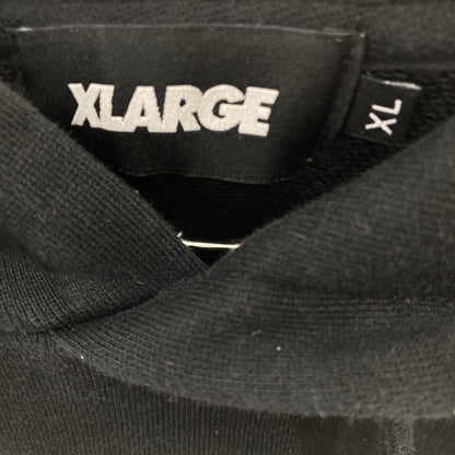 【中古品】【メンズ】 XLARGE エクストララージ 101234012023 HOODED SWATSHIRT フードジャケット フードパーカー パーカー  142-250225-OR-05-iwa サイズ：XL カラー：ブラック系 万代Net店