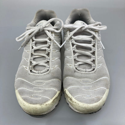 【中古品】【メンズ】 NIKE ナイキ 604133-139 AIR MAX PLUS WHITE エアマックス プラス スニーカー 本体のみ（箱なし） 160-251216-WA-10-iwa サイズ：25.5cm カラー：ホワイト 万代Net店