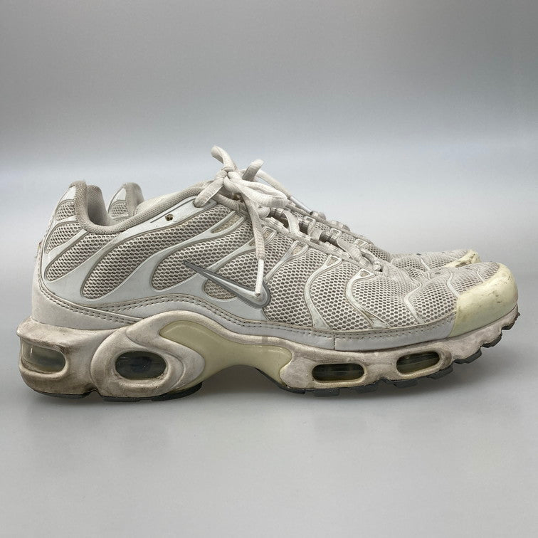 【中古品】【メンズ】 NIKE ナイキ 604133-139 AIR MAX PLUS WHITE エアマックス プラス スニーカー 本体のみ（箱なし） 160-251216-WA-10-iwa サイズ：25.5cm カラー：ホワイト 万代Net店