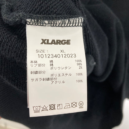 【中古品】【メンズ】 XLARGE エクストララージ 101234012023 HOODED SWATSHIRT フードジャケット フードパーカー パーカー  142-250225-OR-05-iwa サイズ：XL カラー：ブラック系 万代Net店