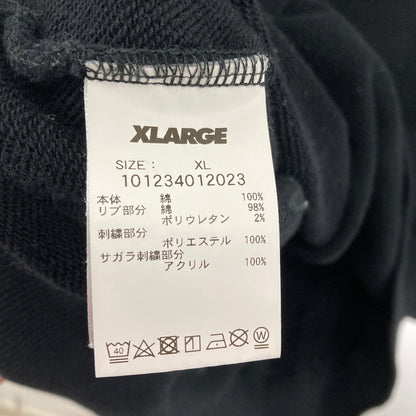 【中古品】【メンズ】 XLARGE エクストララージ 101234012023 HOODED SWATSHIRT フードジャケット フードパーカー パーカー 142-250225-OR-05-iwa サイズ：XL カラー：ブラック系 万代Net店
