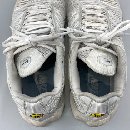 【中古品】【メンズ】 NIKE ナイキ 604133-139 AIR MAX PLUS WHITE エアマックス プラス スニーカー 本体のみ（箱なし） 160-251216-WA-10-iwa サイズ：25.5cm カラー：ホワイト 万代Net店