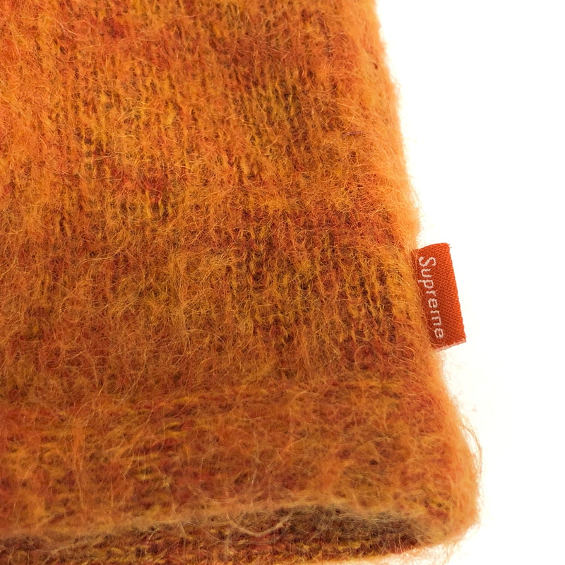 【中古品】【メンズ】 SUPREME シュプリーム 15AW HEATHER MOHAIR CARDIGAN カーディガン ニット 長袖 トップス 149-260615-rs-06-fur サイズ：L カラー：オレンジ系 万代Net店