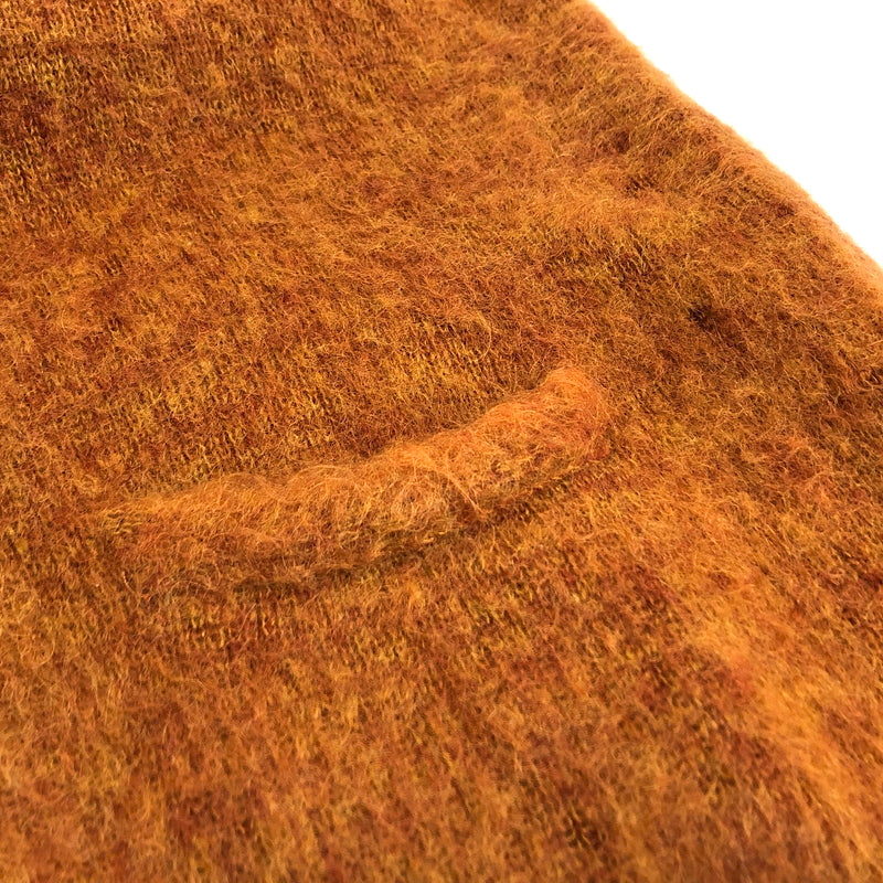 【中古品】【メンズ】 SUPREME シュプリーム 15AW HEATHER MOHAIR CARDIGAN カーディガン ニット 長袖 トップス 149-260615-rs-06-fur サイズ：L カラー：オレンジ系 万代Net店