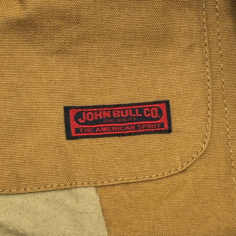 【中古品】【メンズ】 Johnbull ジョンブル ステンカラーコート ワークコート ダック地 アウター 145-260317-rs-03-fur サイズ：不明 カラー：ブラウン 万代Net店