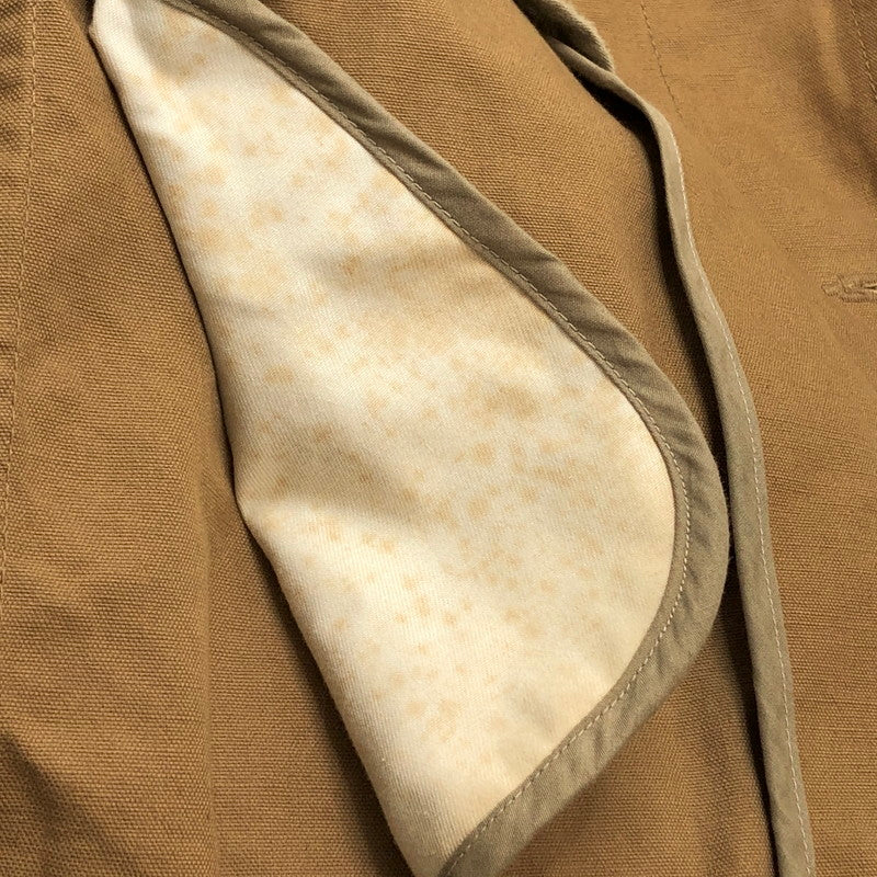 【中古品】【メンズ】 Johnbull ジョンブル ステンカラーコート ワークコート ダック地 アウター 145-260317-rs-03-fur サイズ：不明 カラー：ブラウン 万代Net店