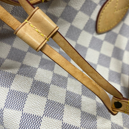 【中古品】【メンズ/レディース】 LOUIS VUITTON ルイ・ヴィトン N51107 旧型 ダミエ・アズール ネヴァーフルMM トートバッグ 179-260516-kh-12-izu カラー：クリーム系 万代Net店