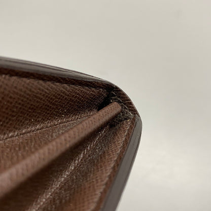 【中古品】【メンズ/レディース】 LOUIS VUITTON ルイ・ヴィトン N63209 ダミエ エベヌ ポルトフォイユサラ 財布 179-260516-kh-13-izu カラー：ブラウン 万代Net店