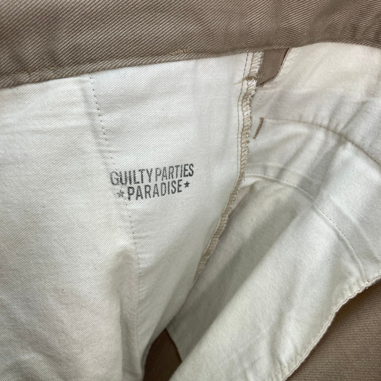 【中古品】【メンズ】 WACKO MARIA ワコマリア GUILTY PARTIES パンツ 153-260314-WA-12-iwa カラー：ベージュ 万代Net店