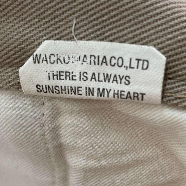【中古品】【メンズ】 WACKO MARIA ワコマリア GUILTY PARTIES パンツ 153-260314-WA-12-iwa カラー：ベージュ 万代Net店