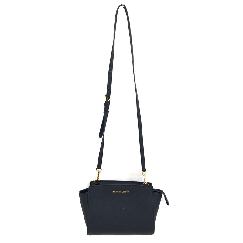 【中古品】【レディース】 Michael Kors マイケルコース SELMA 35H8GLMM6L セルマ ショルダーバッグ ポシェット バッグ 鞄 188-260317-rs-04-fur カラー：ブラック 万代Net店