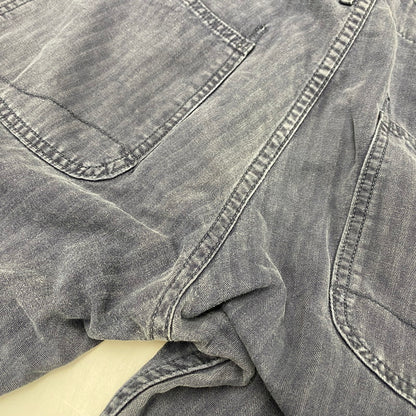 【中古品】【メンズ】 OR SLOW オアスロウ ZIPFLY FRENCH WORK PANTS フレンチ ワーク パンツ ボトムス 156-260516-kh-19-izu サイズ：1 カラー：ネイビー 万代Net店