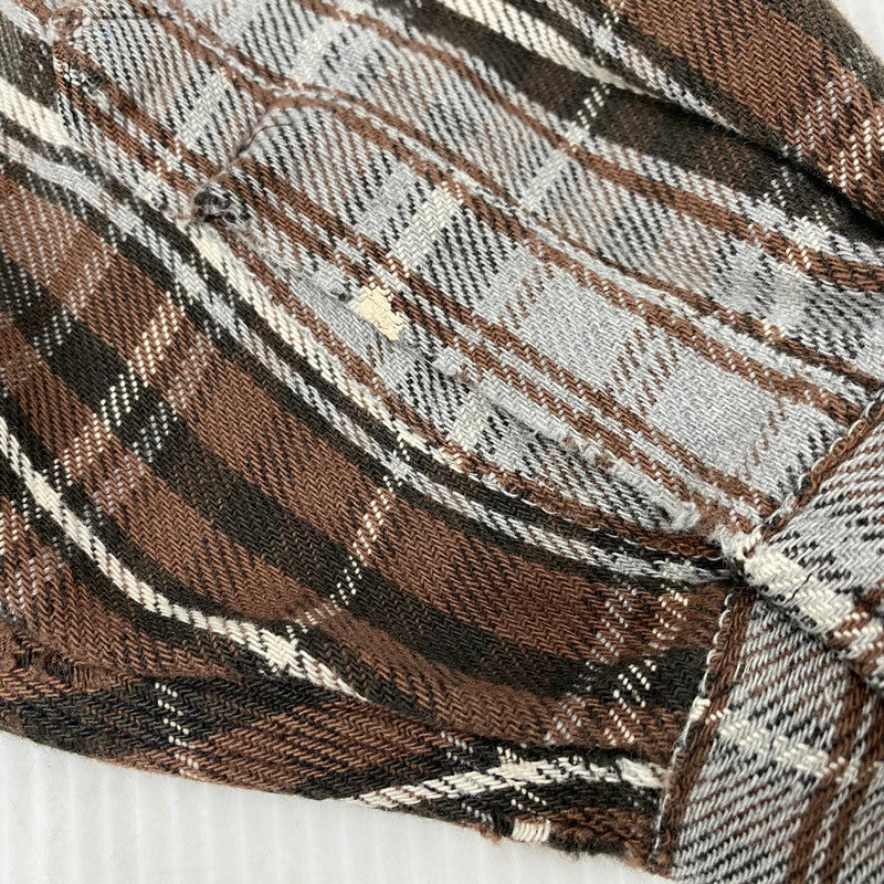 【中古品】【メンズ】 CARHARTT カーハート 2-POCKET CHECK LS SHIRT ツーポケット チェック ロングスリーブ シャツ トップス 長袖 146-260517-cs-07-izu サイズ：不明 カラー：マルチ 万代Net店